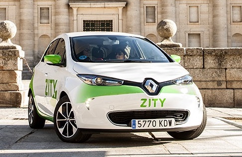 coche zity carsharing en madrid